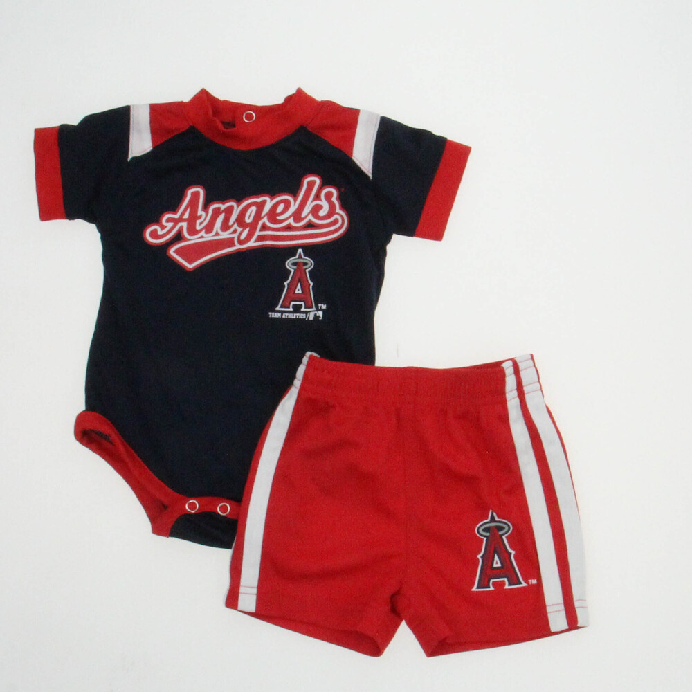 Genuine Merchandise Boys Navy | Red Apparel Sets size: 6-9 Months